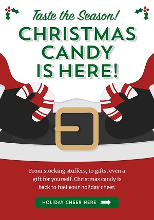 Christmas Candy Is Here! Save 10% Using Code: OTC1118 At Old Time Candy!
