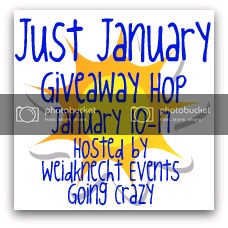 Just January Giveaway Hop {hosted by Weidknecht Events Going Crazy} January 10-17